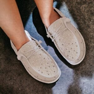 Custom Pearl Wedding Comfort Loafers For Bride