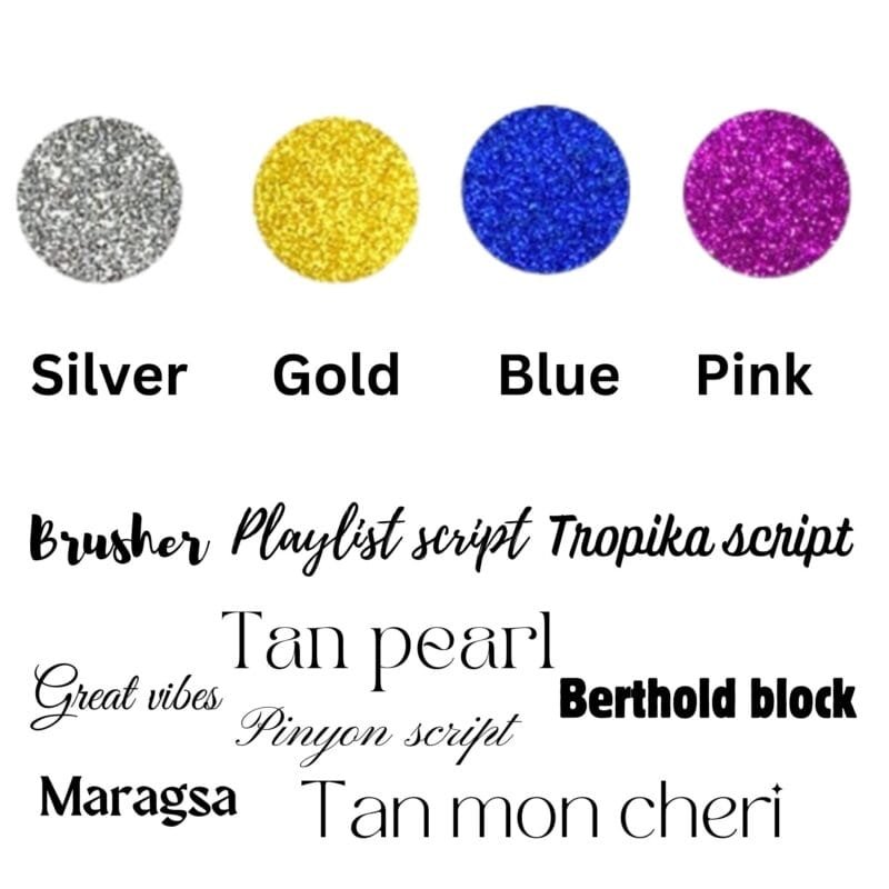 Custom Wedding Chuck For Bride -Monogram Bling Chuck - Image 3